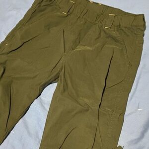 Stylish Olive Kids' Casual Trousers